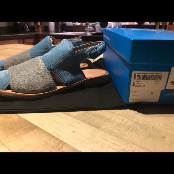 John Fluevog Rivers Chira Closed Toe Sandal NIB. Size 9 - Picture 9 of 11